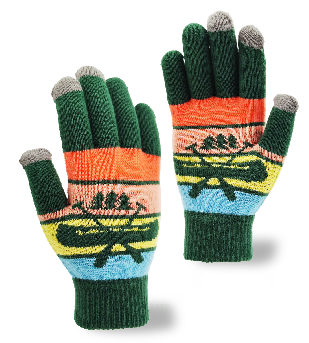 Canoe Horizon Knit Gloves
