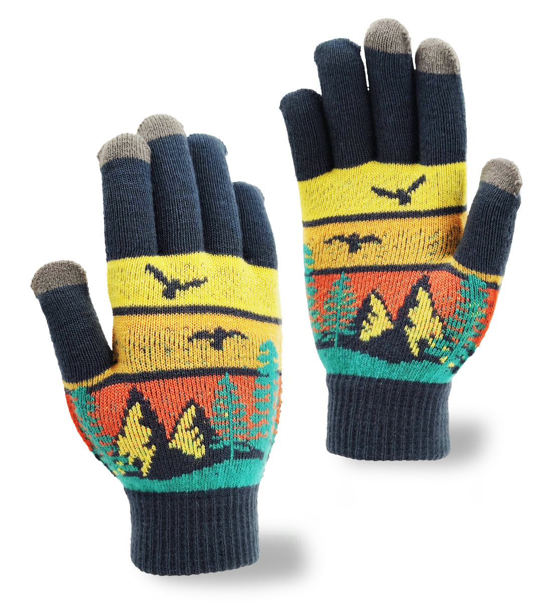 Sunset Trail Knit Gloves