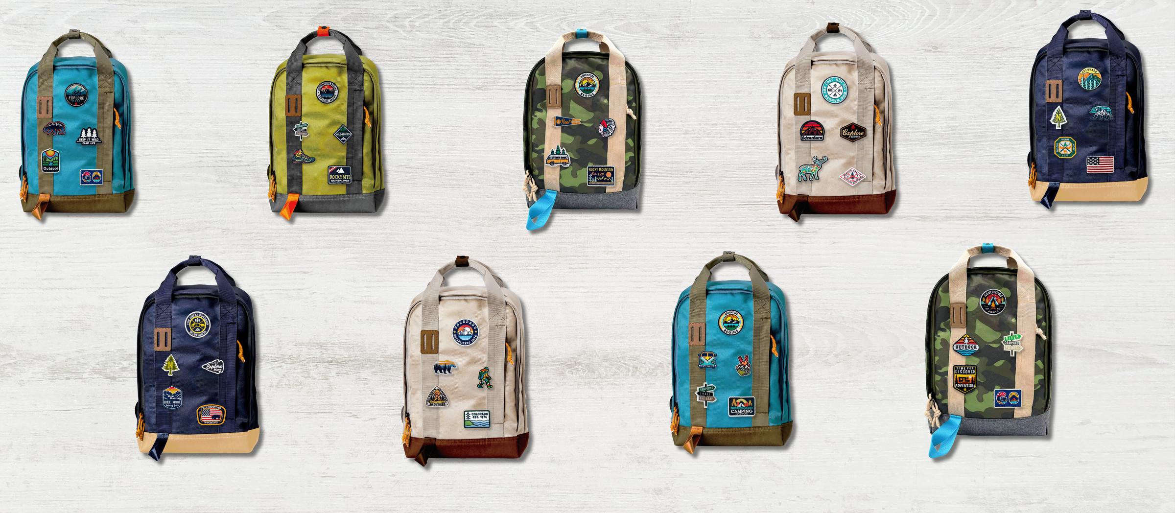 Heritage Patch Backpacks