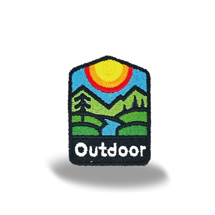 Outdoor Iron On Embroidery Patch
