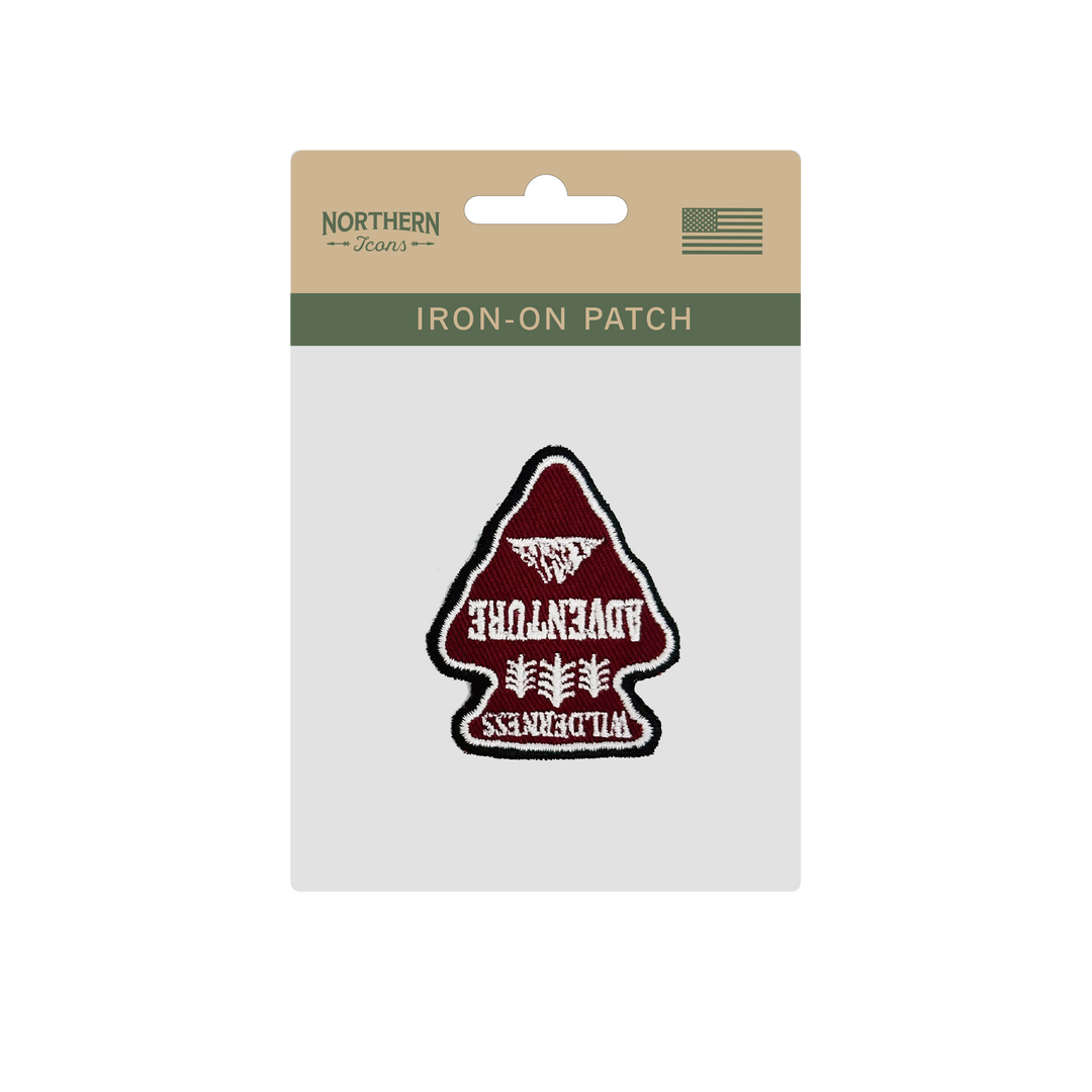 Wilderness Adventure Iron On Embroidery Patch