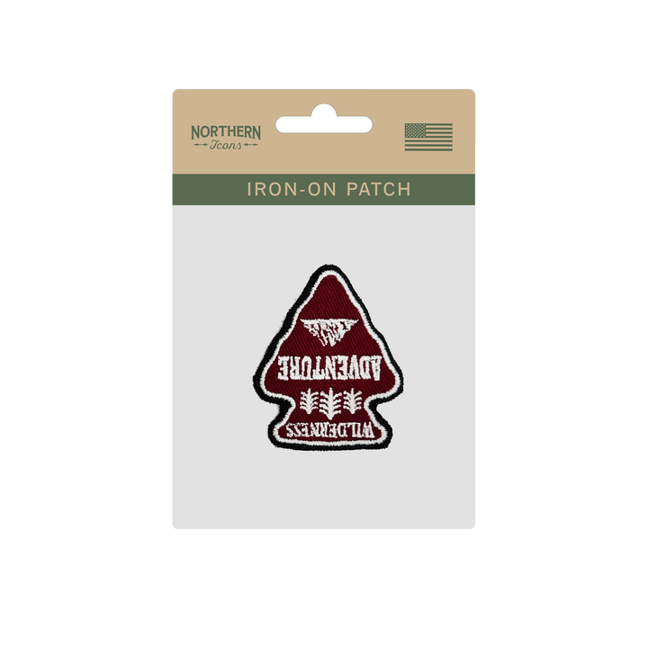 Wilderness Adventure Iron On Embroidery Patch