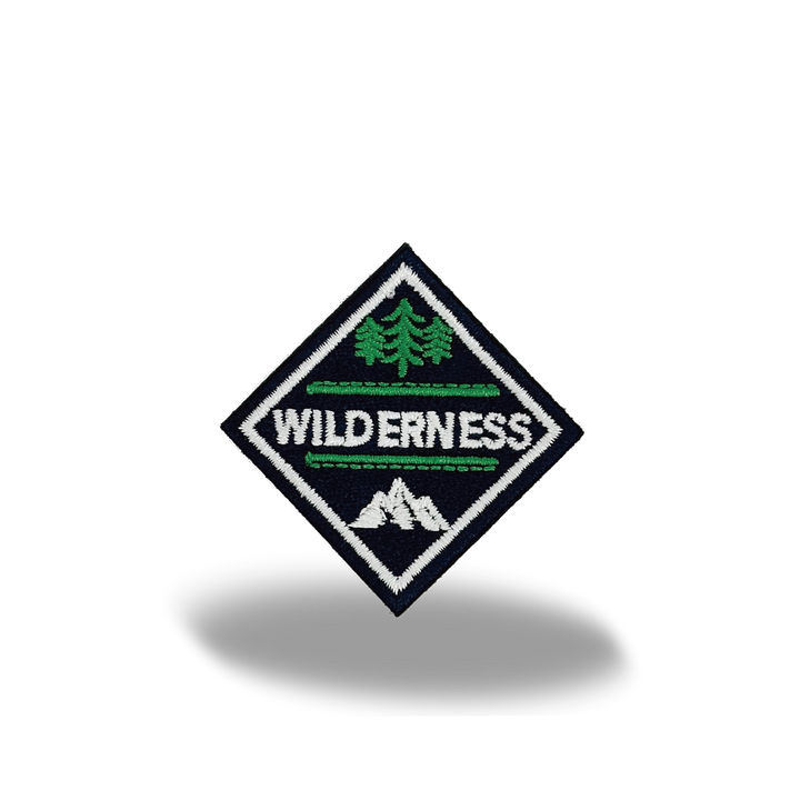 Wilderness Adventure Iron On Embroidery Patch