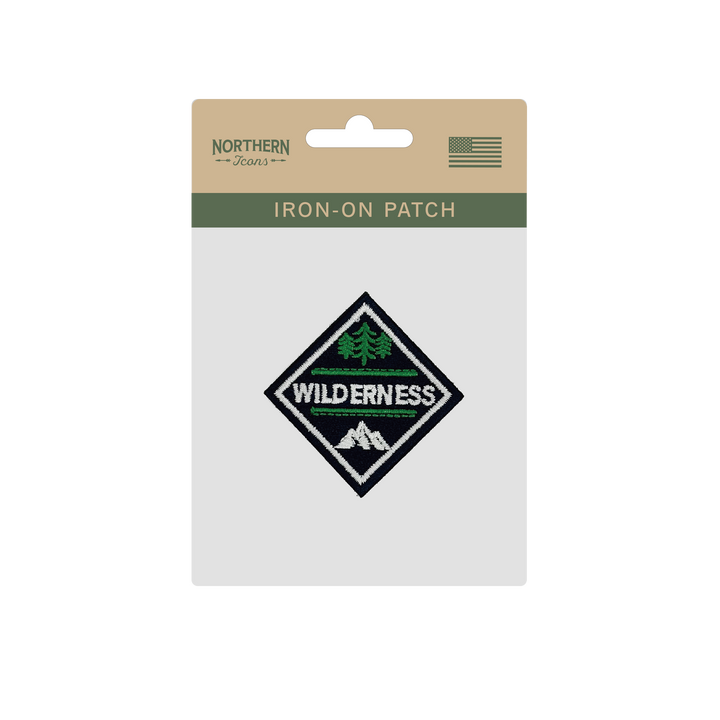 Wilderness Adventure Iron On Embroidery Patch