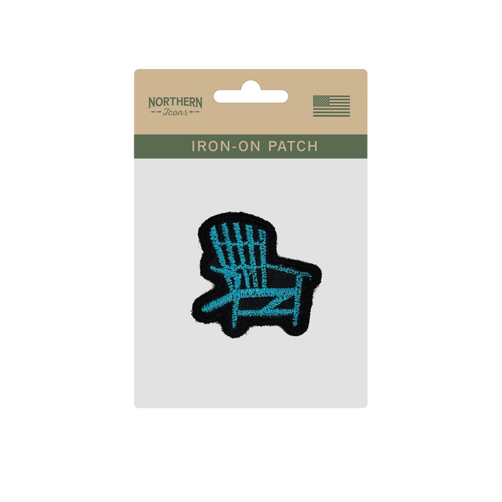 Adirondack Chair Iron On Embroidery Patch