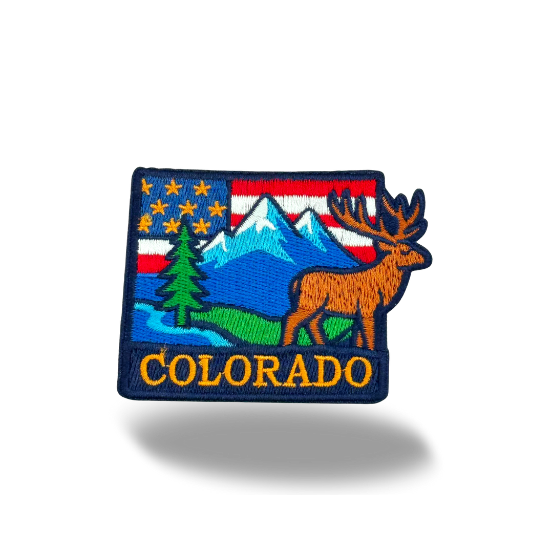 Colorado Wildlife Adventure Embroidered Baseball Cap – Mountain Outdoor Travel Hat
