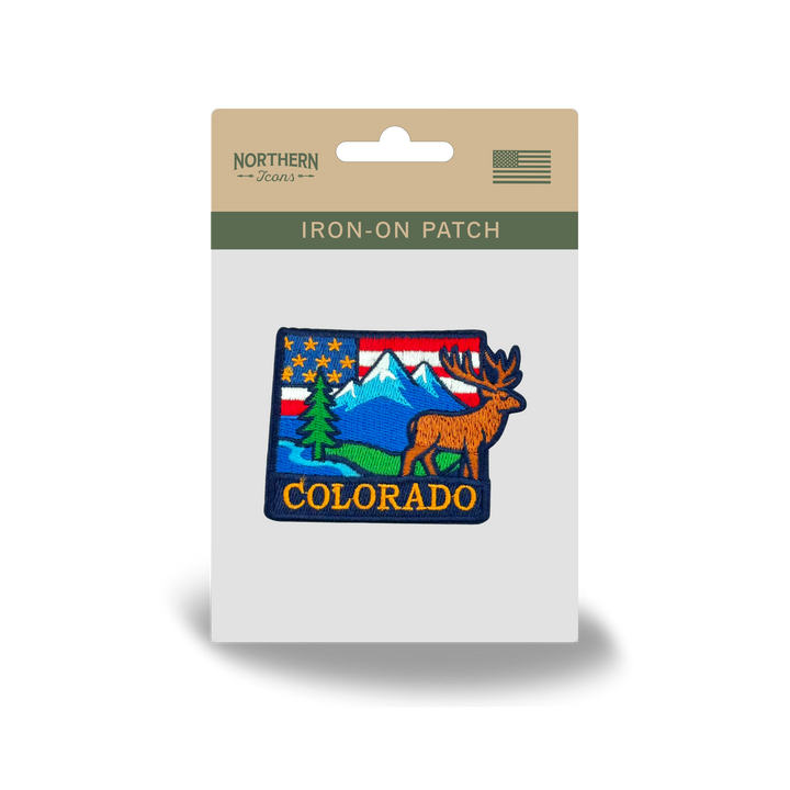 Colorado Wildlife Adventure Embroidered Baseball Cap – Mountain Outdoor Travel Hat