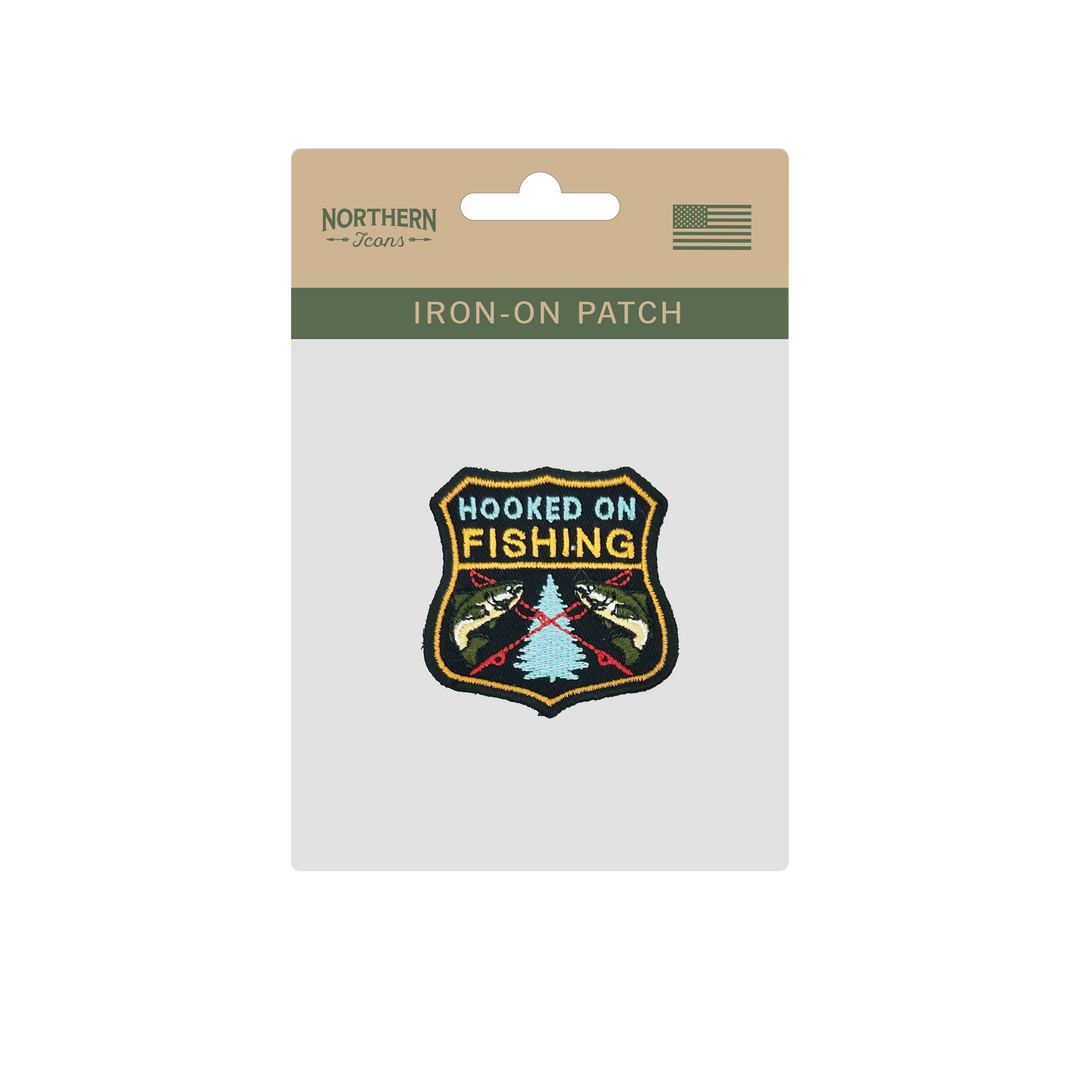 Largemouth Bass Fishing Iron On Embroidery Patch