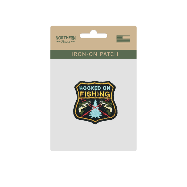 Largemouth Bass Fishing Iron On Embroidery Patch