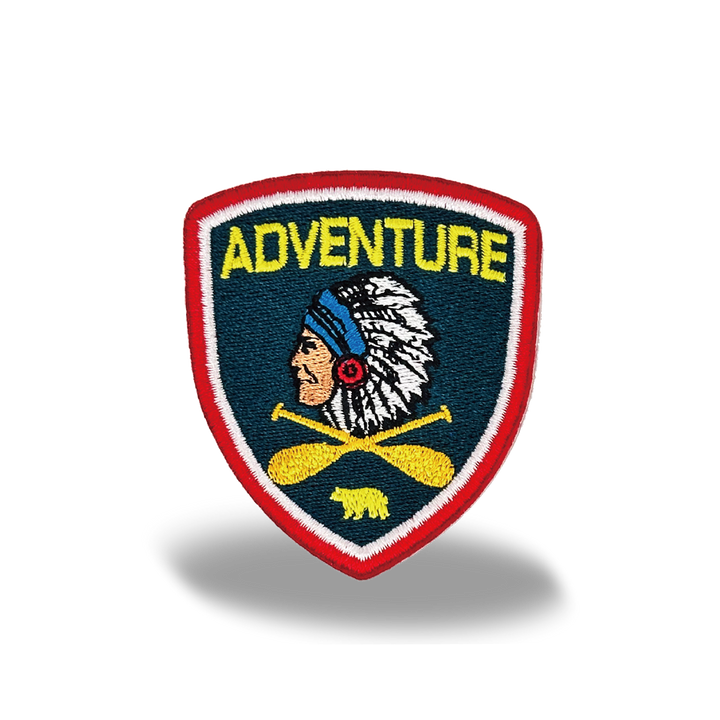 Adventure Spirit Iron On Embroidery Patch
