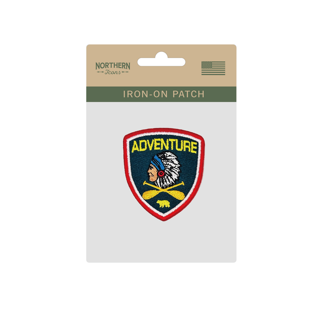 Adventure Spirit Iron On Embroidery Patch