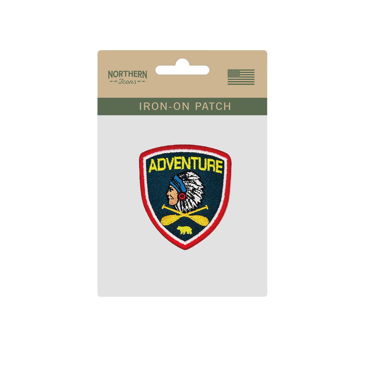 Adventure Spirit Iron On Embroidery Patch