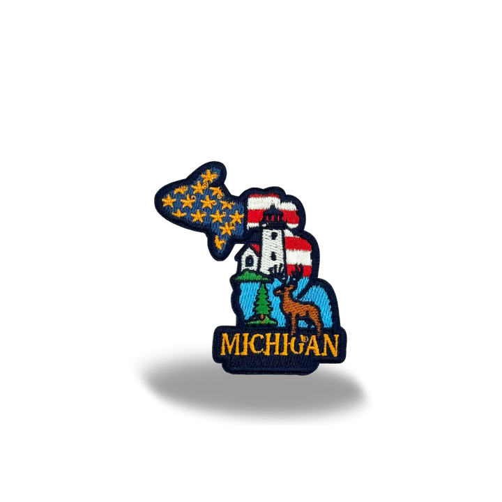 Michigan State Embroidered Patch