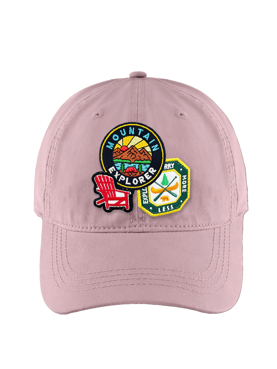 Northern Cascades Embroidered Patch Baseball Cap – Vintage Hiking Adventure Dad Hat Gift for Travelers
