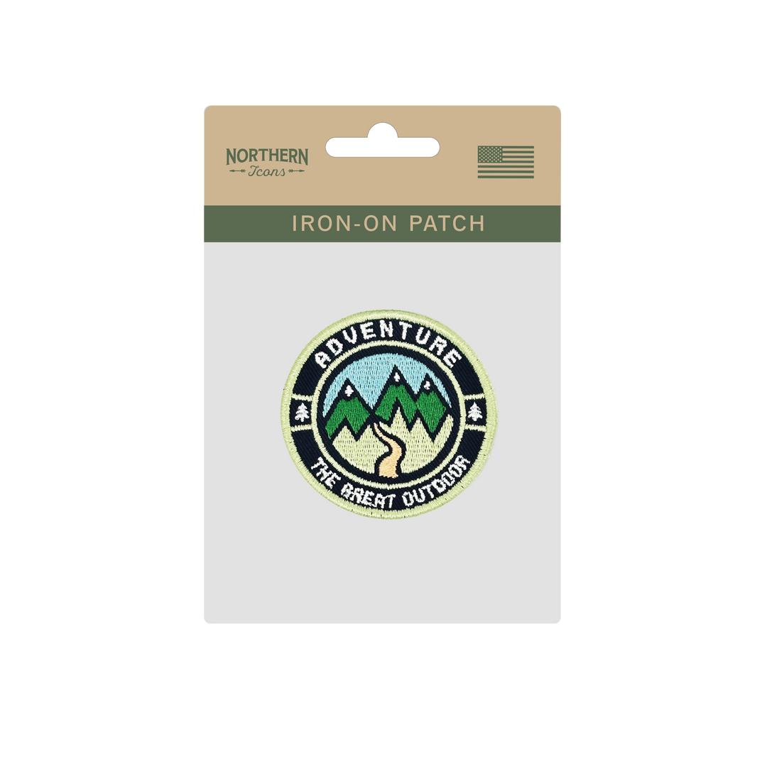 Adventure The Great Outdoor Iron On Embroidery Patch
