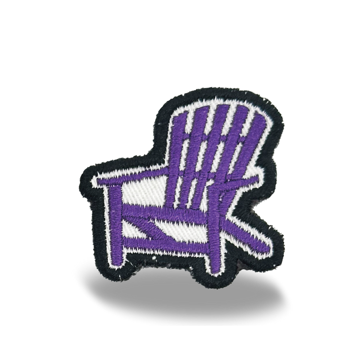 Adirondack Chair Iron On Embroidery Patch