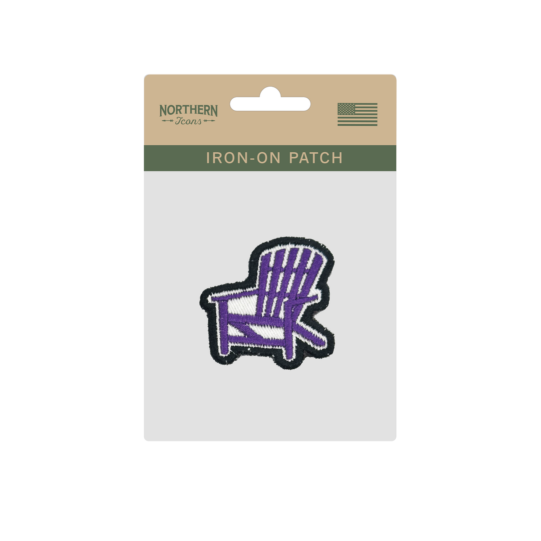 Adirondack Chair Iron On Embroidery Patch