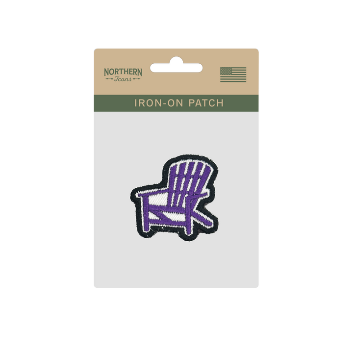 Adirondack Chair Iron On Embroidery Patch