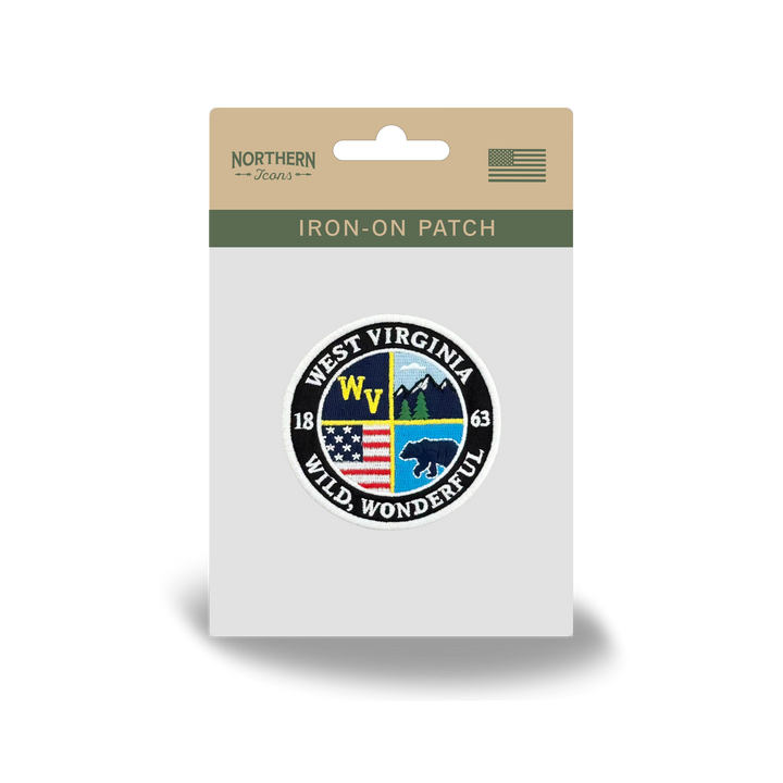 West Virginia Wild Wonderful Embroidered Patch