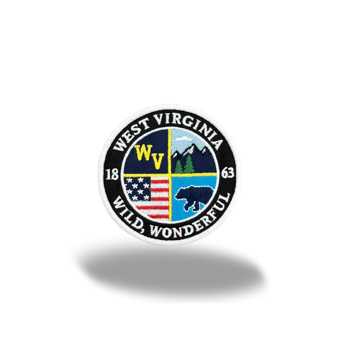 West Virginia Wild Wonderful Embroidered Patch