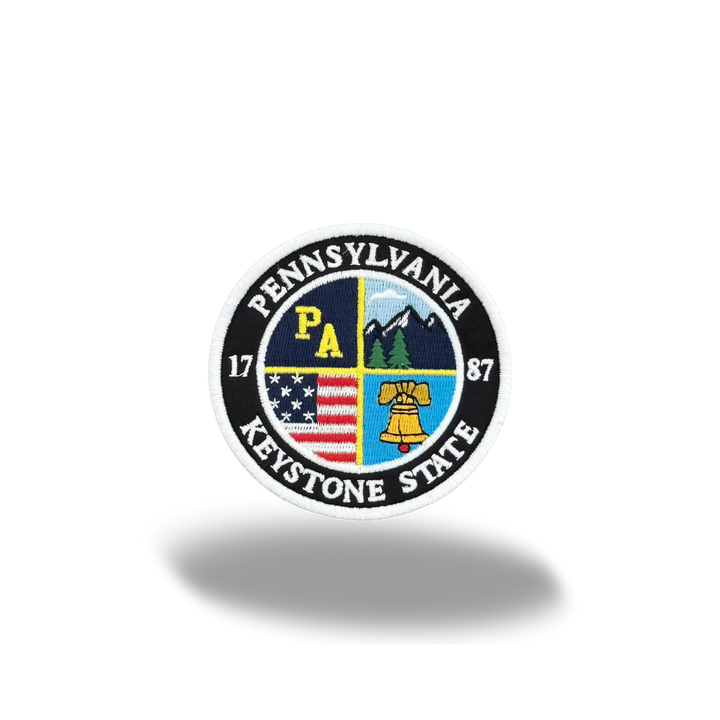 Pennsylvania Keystone State Embroidered Patch