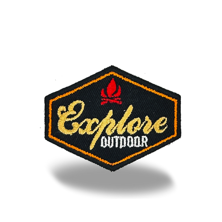 Explore Outdoor Iron On Embroidery Patch