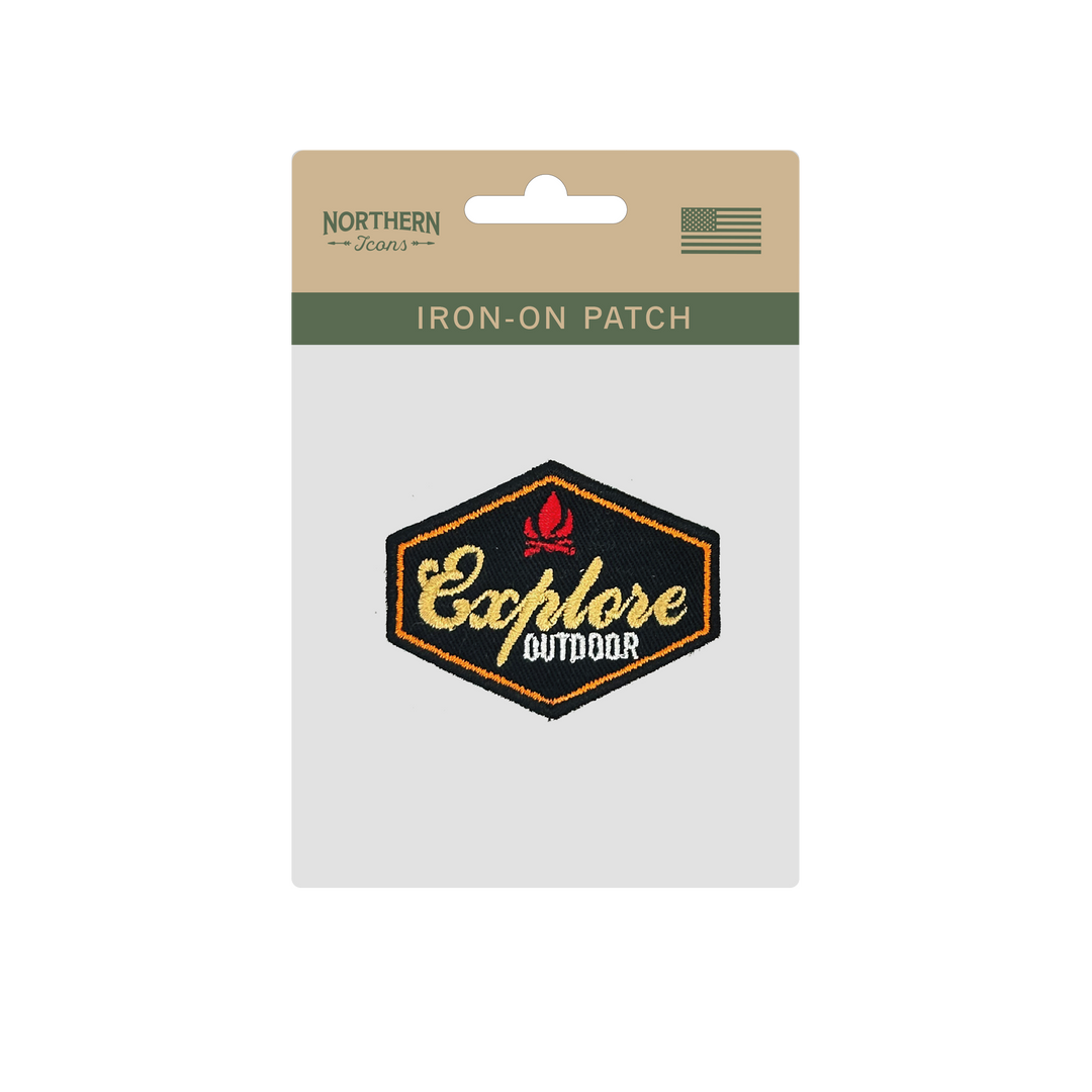 Explore Outdoor Iron On Embroidery Patch