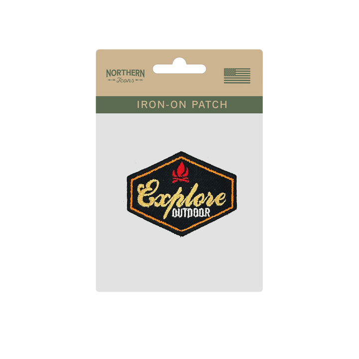 Explore Outdoor Iron On Embroidery Patch