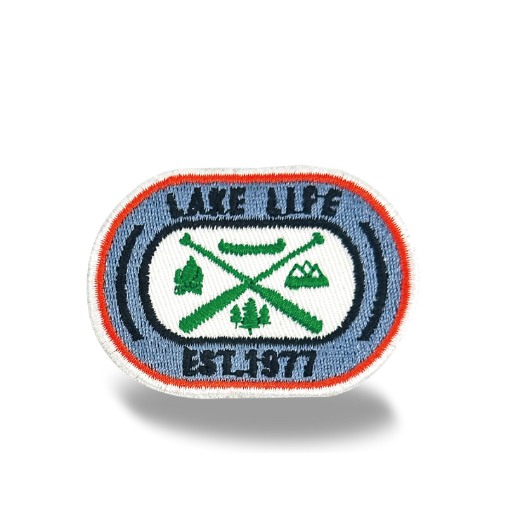 Lake Life – Embroidered Iron On Embroidery Patch