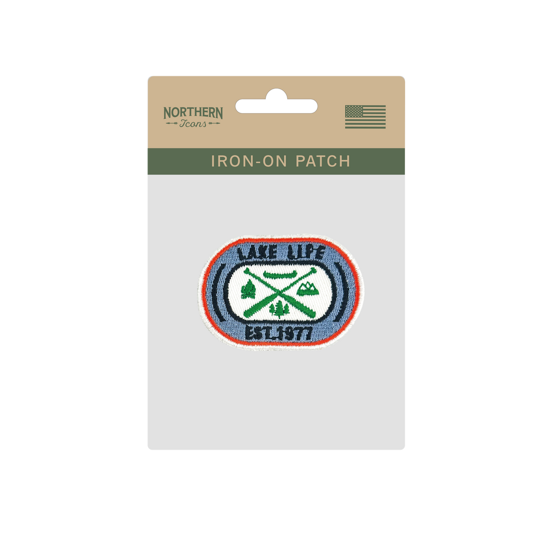 Lake Life – Embroidered Iron On Embroidery Patch