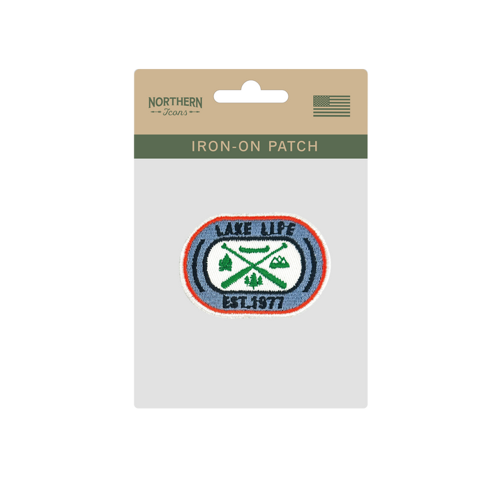Lake Life – Embroidered Iron On Embroidery Patch