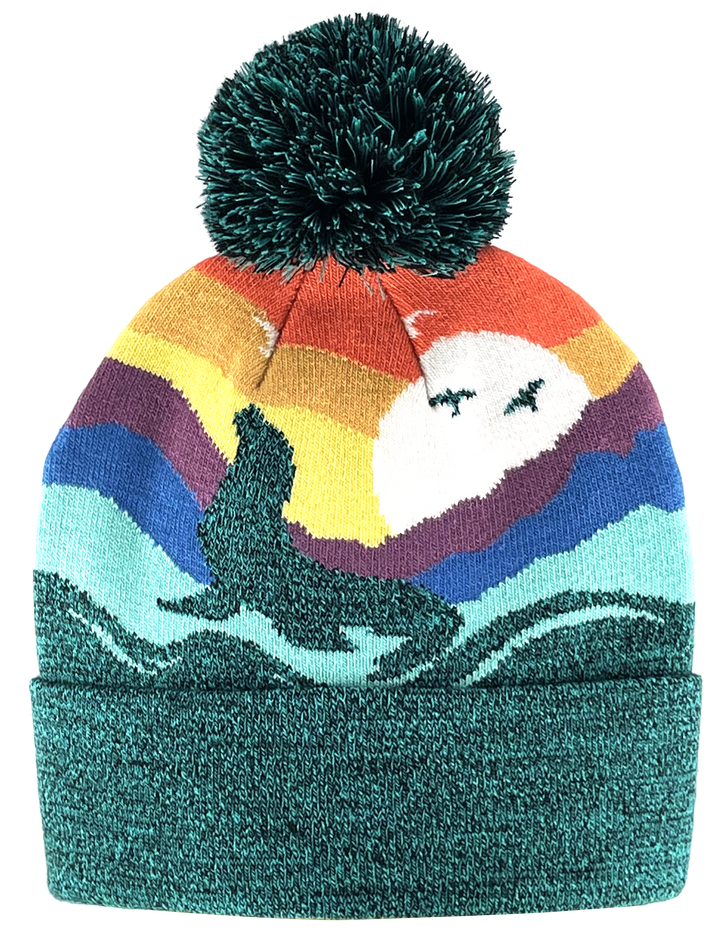 Sea Otter Kids Beanie Hat – Warm Winter Knit Hat for Little Nature Explorers