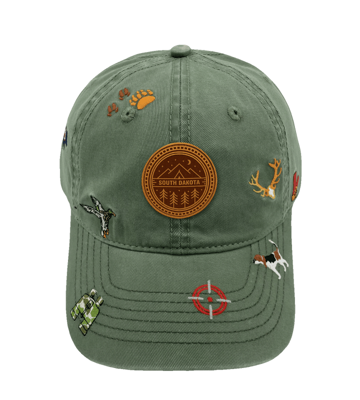 South Dakota Hunting Adventure Baseball Cap