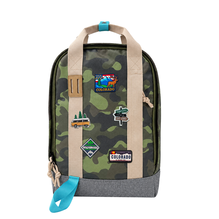 Colorado Adventure Patch Backpack – Outdoor Travel Daypack