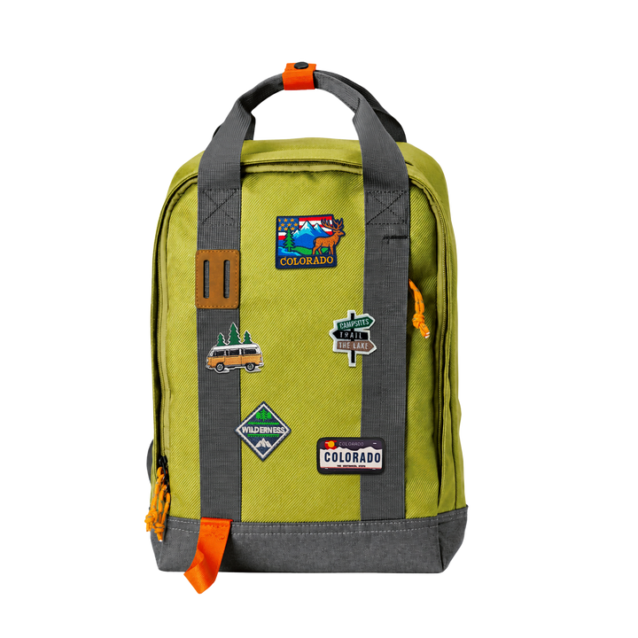 Colorado Adventure Patch Backpack – Outdoor Travel Daypack