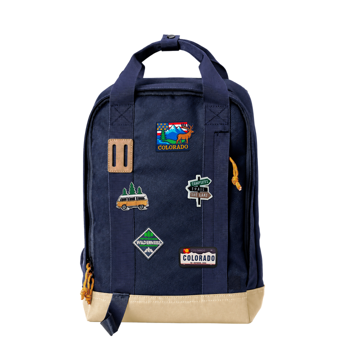 Colorado Adventure Patch Backpack – Outdoor Travel Daypack