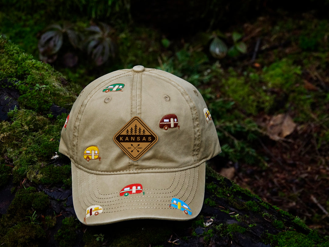 Kansas Camper Adventure Cap