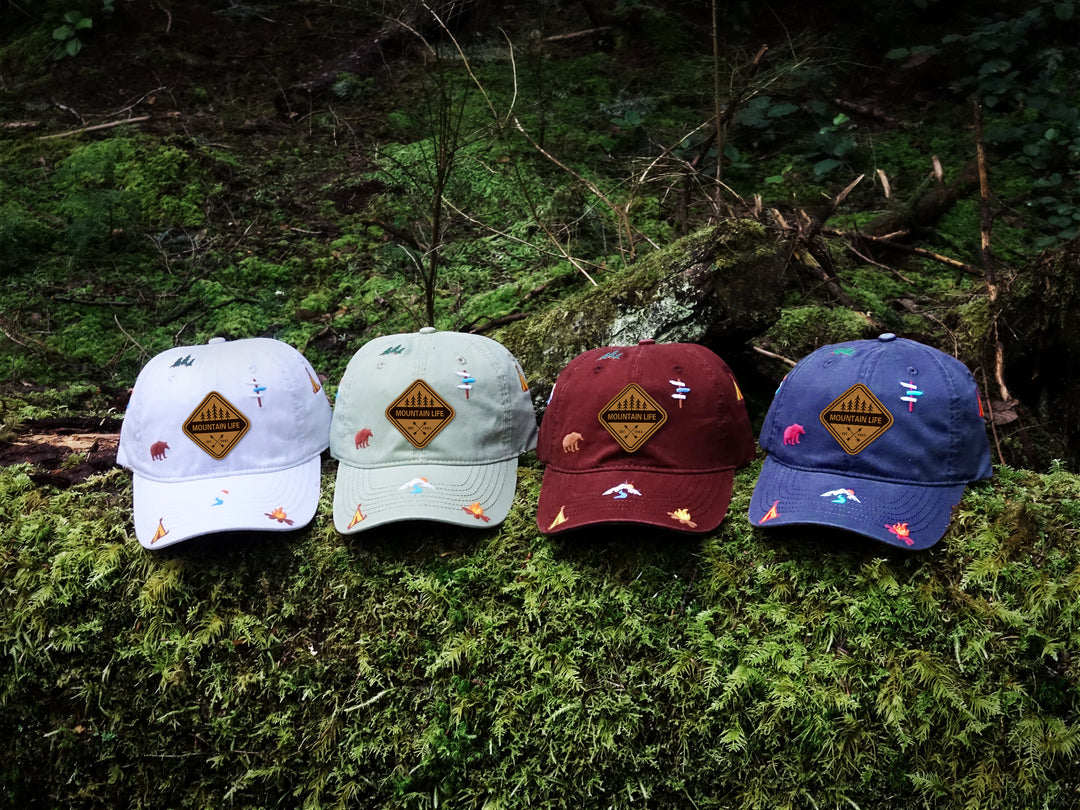 Mountain Wilderness Camping Baseball Cap