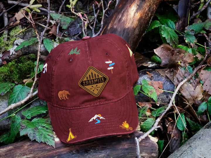 Yosemite Wilderness Camping Baseball Cap