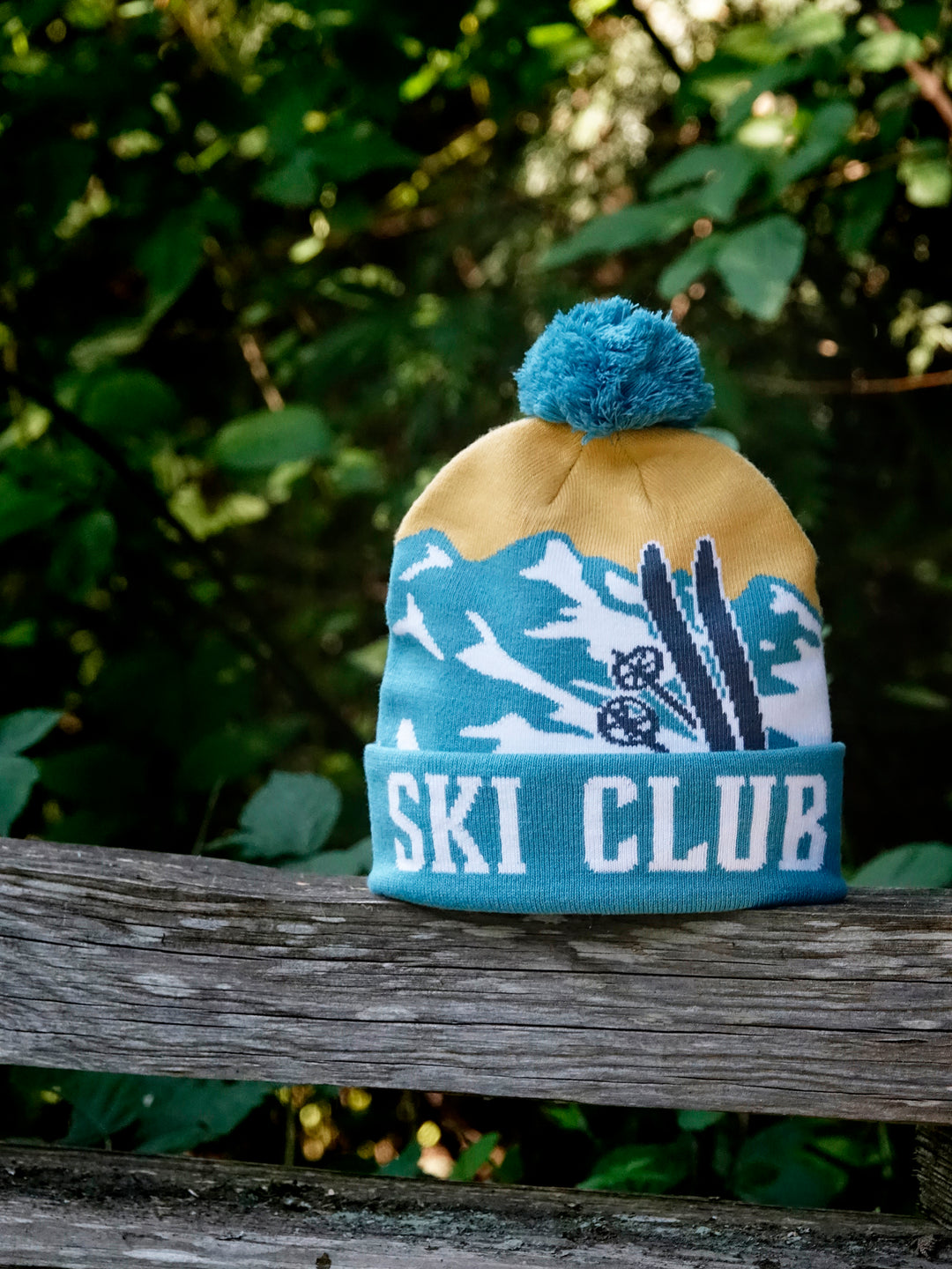 Ski Club PomPom Beanie