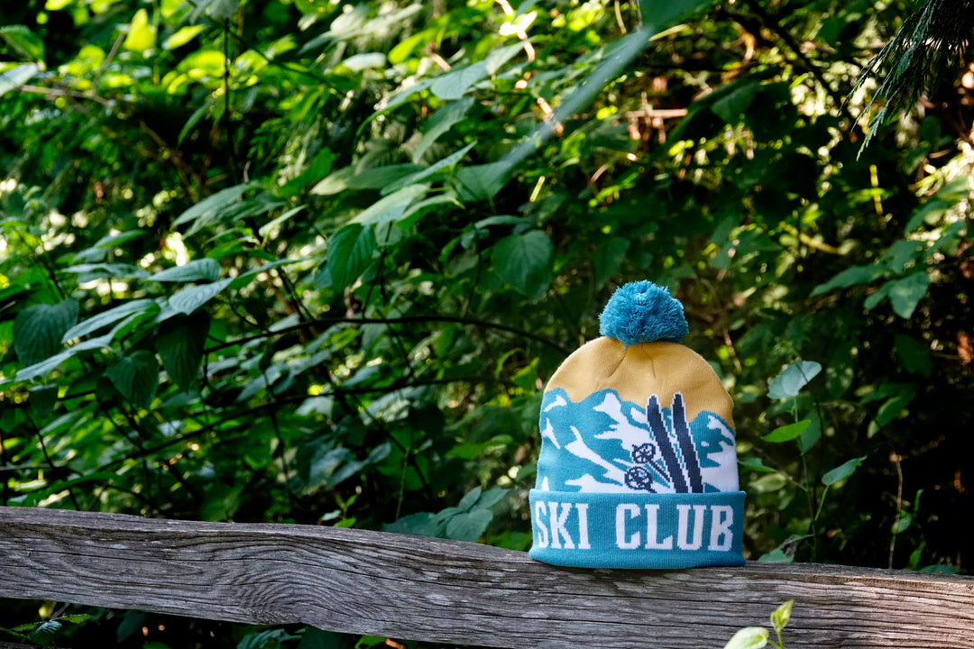 Ski Club PomPom Beanie