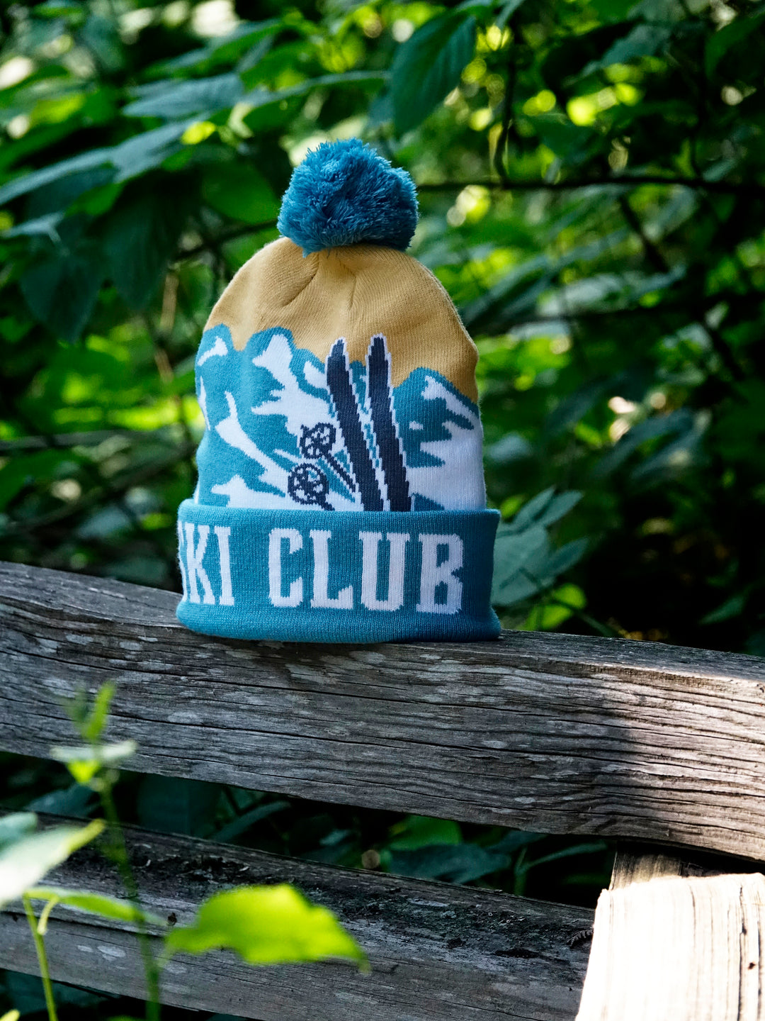 Ski Club PomPom Beanie