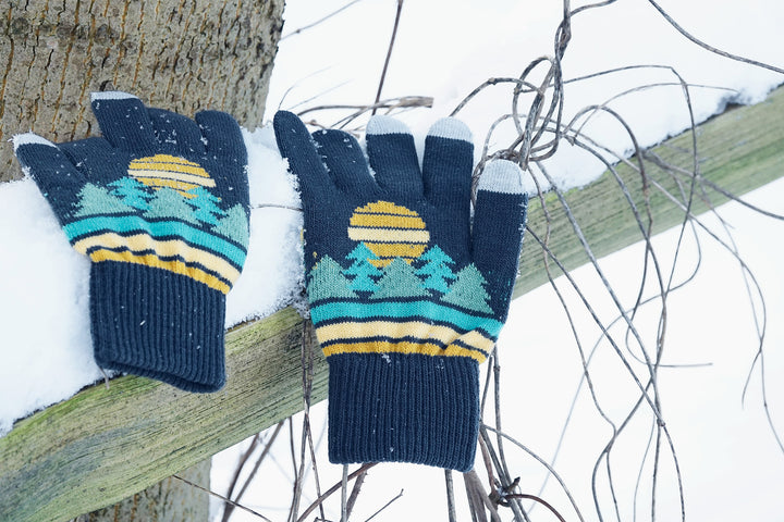 Daybreak Woods Knit Gloves
