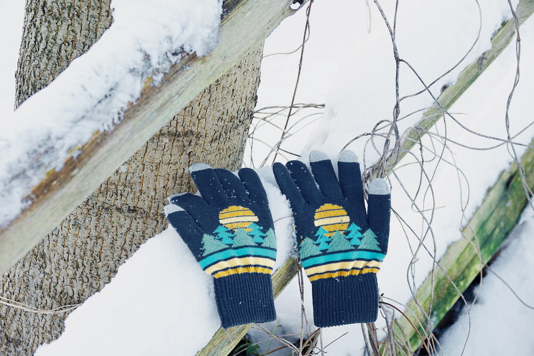 Daybreak Woods Knit Gloves