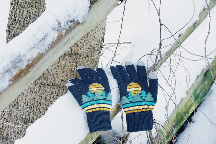 Daybreak Woods Knit Gloves