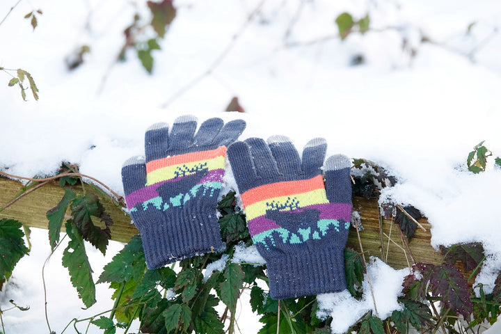Forest Majesty Knit Gloves