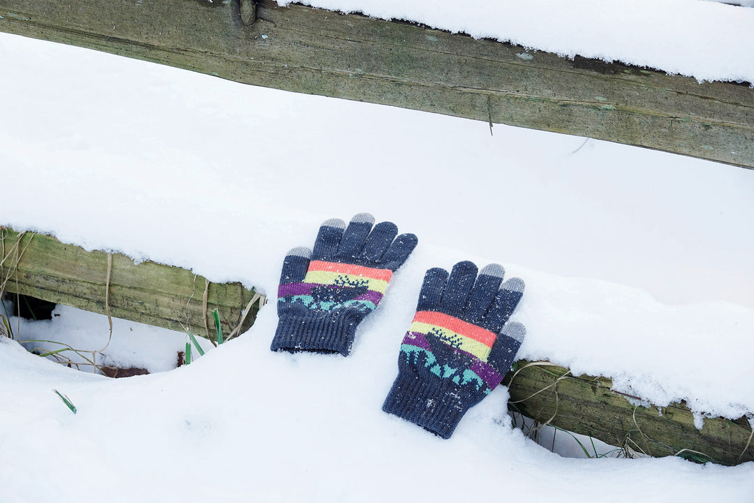 Forest Majesty Knit Gloves