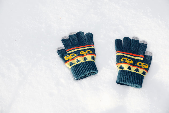 Ember Trails Knit Gloves