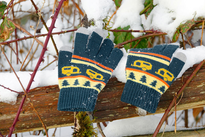 Ember Trails Knit Gloves