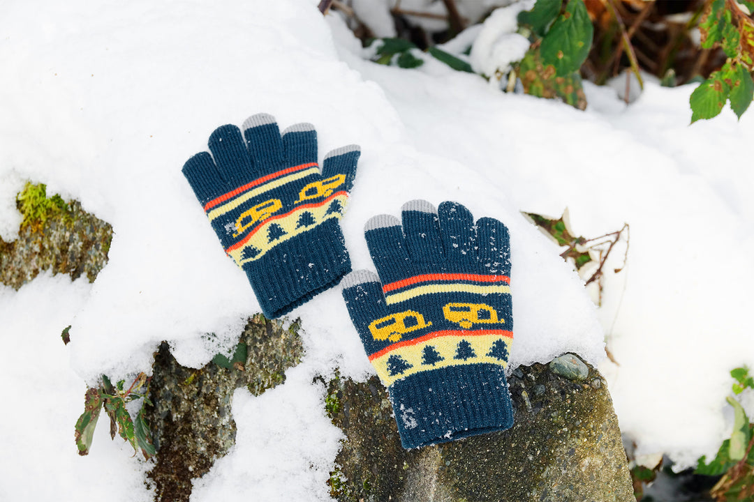 Ember Trails Knit Gloves